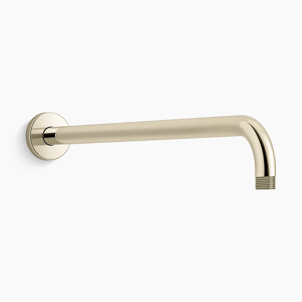 Kohler 19" wall-mount single-function rainhead arm and flange