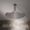 Kohler Round 12" single-function rainhead, 2.5 gpm