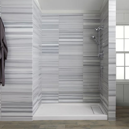 Kohler 60" x 32" alcove shower base, right offset drain