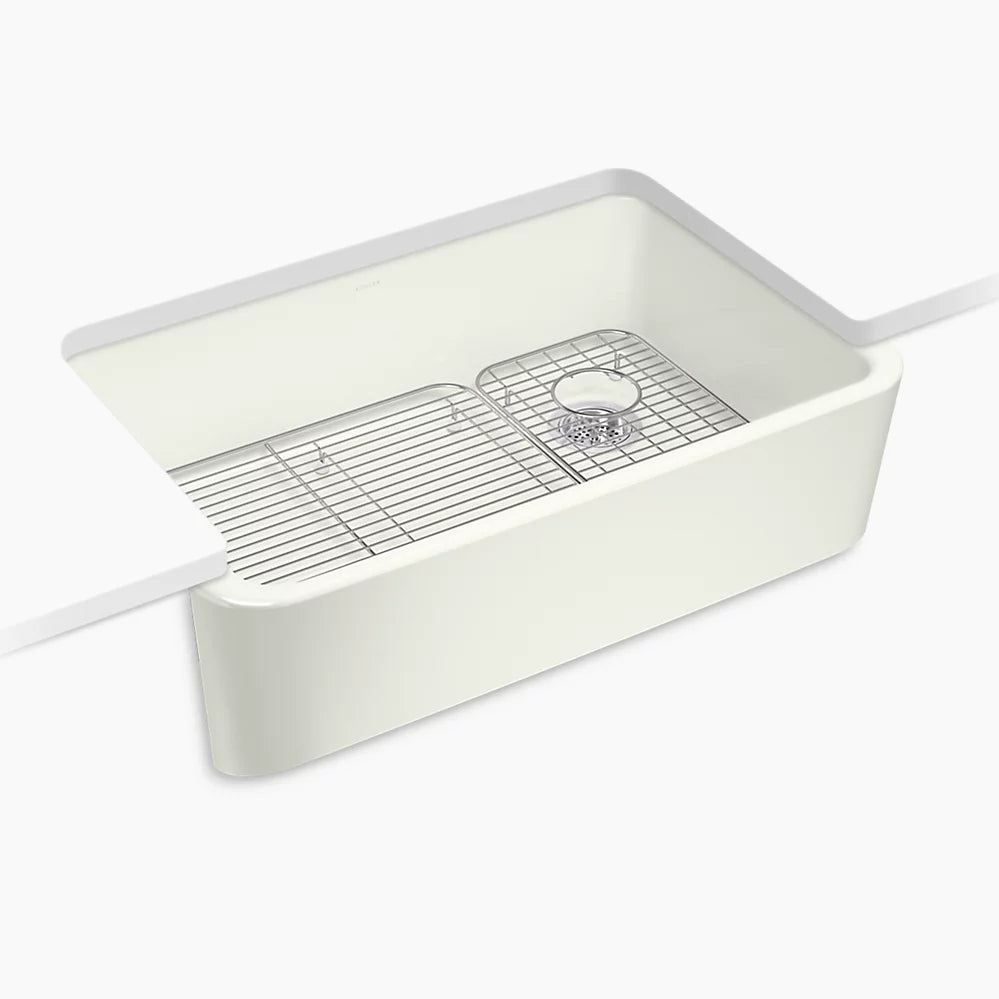 Kohler 34" undermount single-bowl farmhouse kitchen sink
