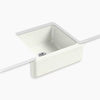 Kohler 23-1/2" undermount single-bowl farmhouse kitchen sink