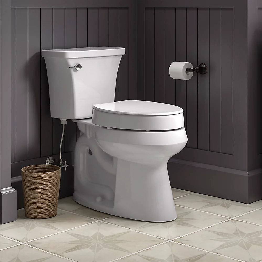 Kohler Elevated Quiet-Close™ elongated toilet seat