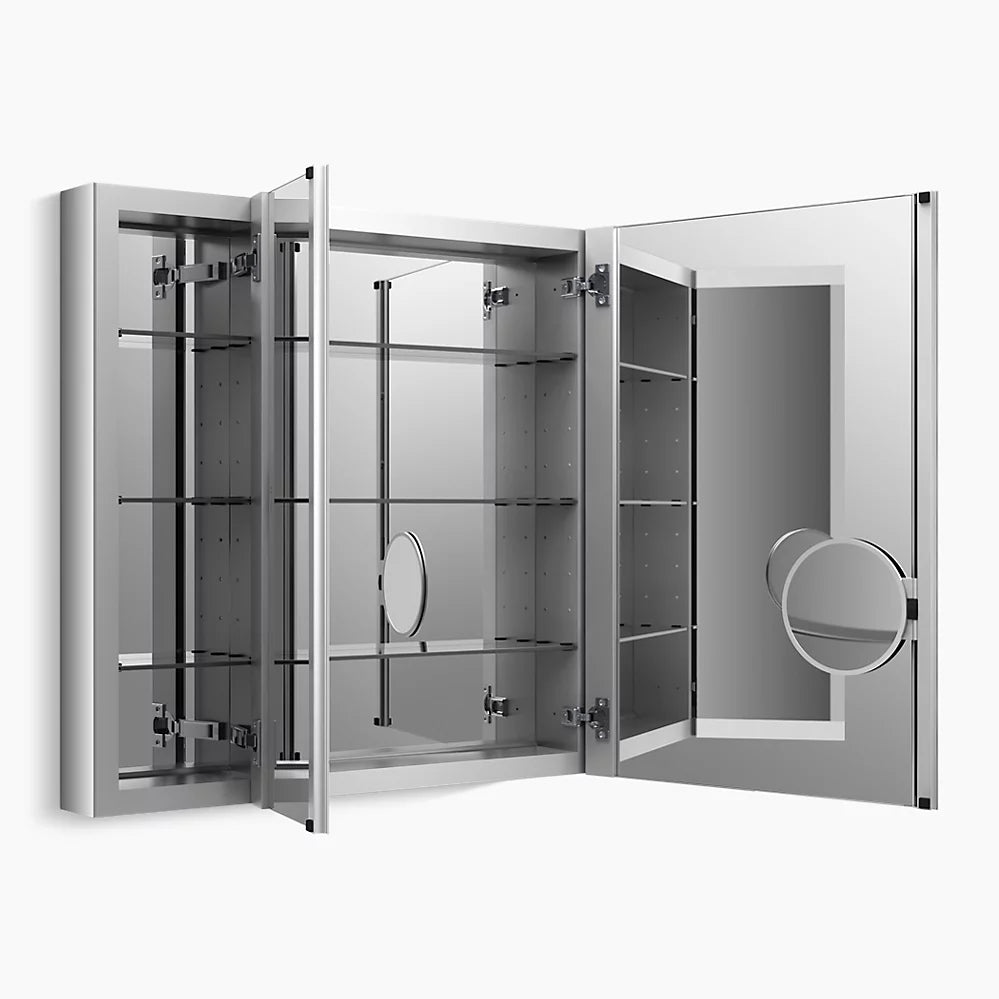 Kohler 40" x 30" three-door medicine cabinet