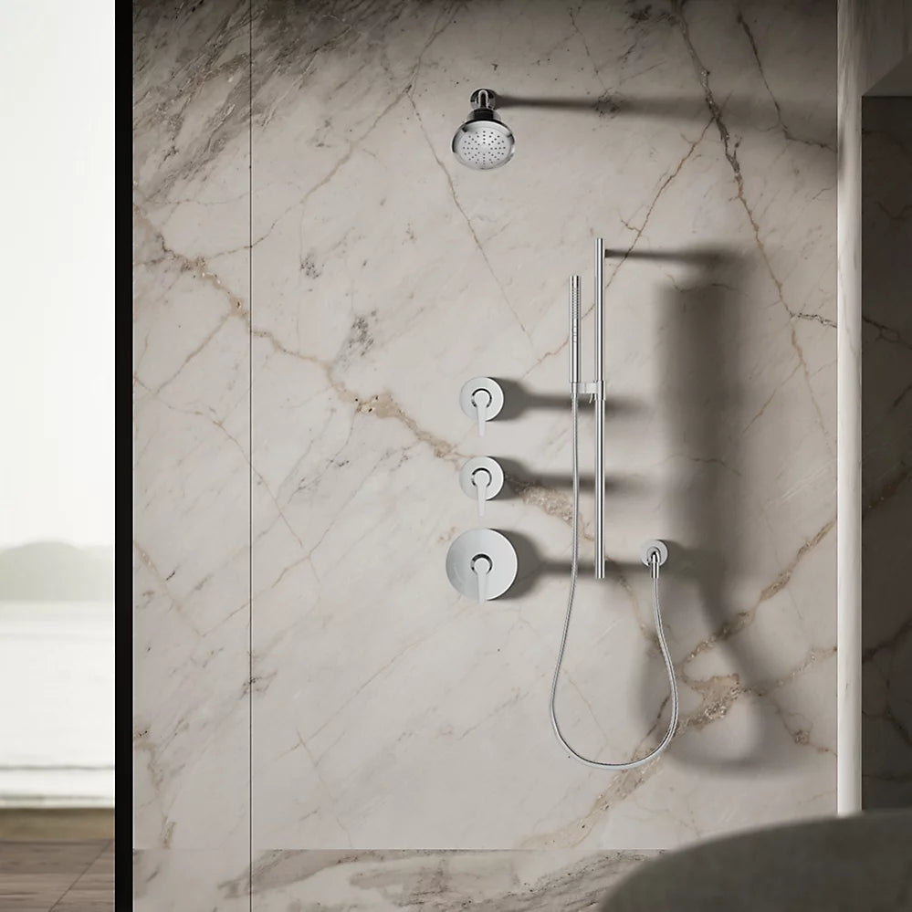 Kohler Round single-function filtered showerhead, 1.75 gpm
