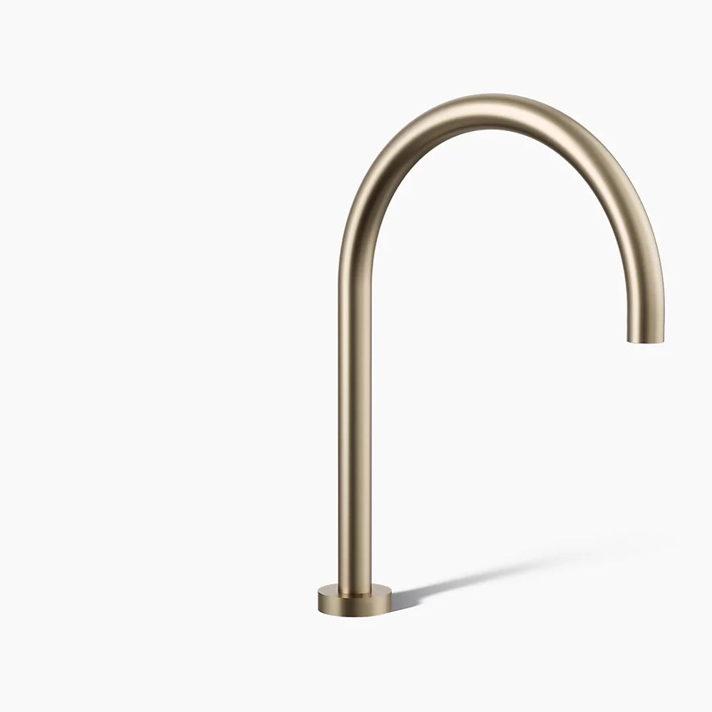 Kohler Laminar deck-mount non-diverter bath spout