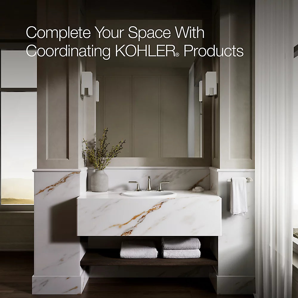 Kohler 19-1/4" oval drop-in bathroom sink