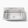 Kohler Verse Top-Mount Single-bowl 33-Inch Drop-In Kitchen Sink