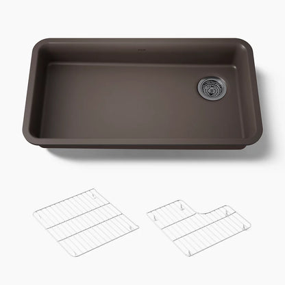 Kohler Cairn® 33" undermount single-bowl kitchen sink