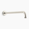 Kohler 19" wall-mount single-function rainhead arm and flange