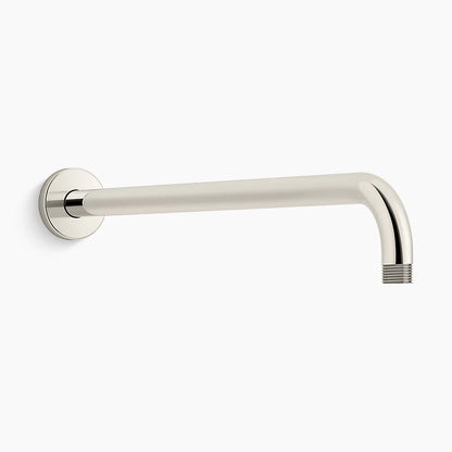 Kohler 19" wall-mount single-function rainhead arm and flange