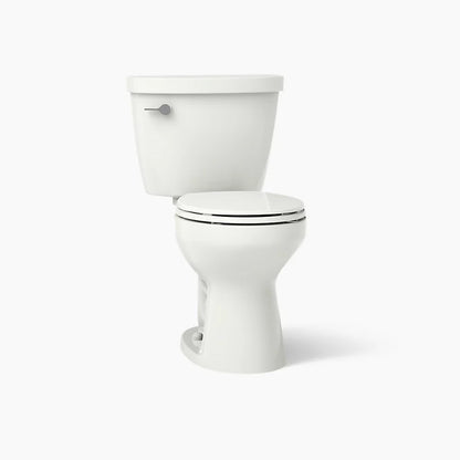 Kohler Two-piece round-front toilet, 1.28 gpf