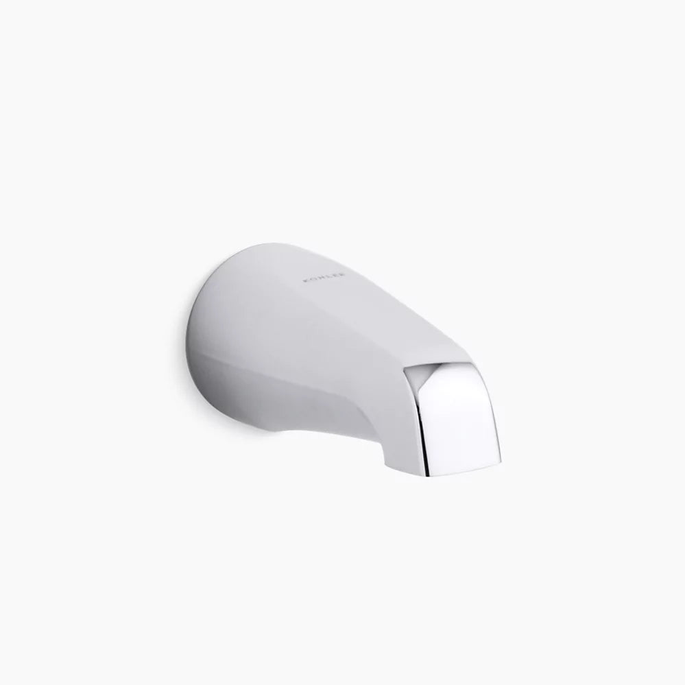 Kohler Wall-mount bath spout, 4-7/8", slip-fit connection