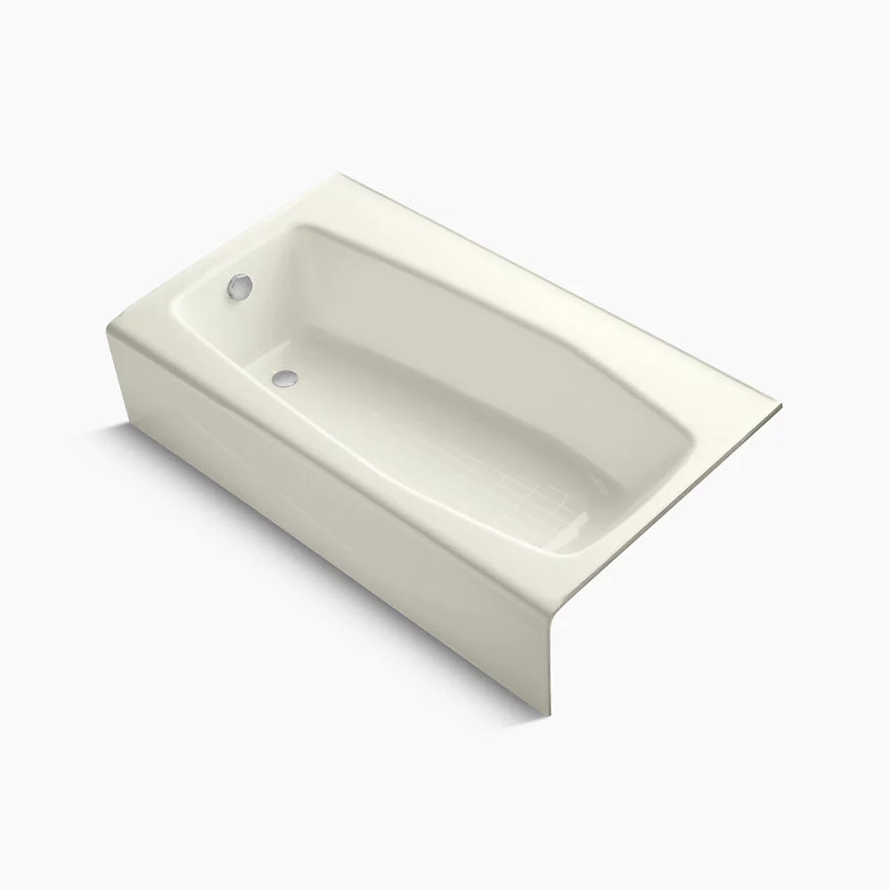 Kohler 60" x 34-1/4" alcove bath, left drain