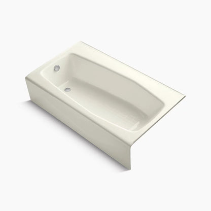 Kohler 60" x 34-1/4" alcove bath, left drain