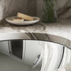 Bachata® 20" oval drop-in/undermount bathroom sink