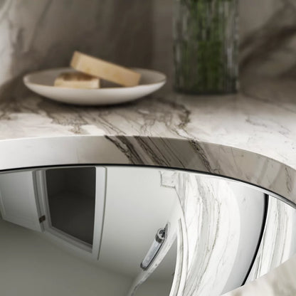 Bachata® 20" oval drop-in/undermount bathroom sink