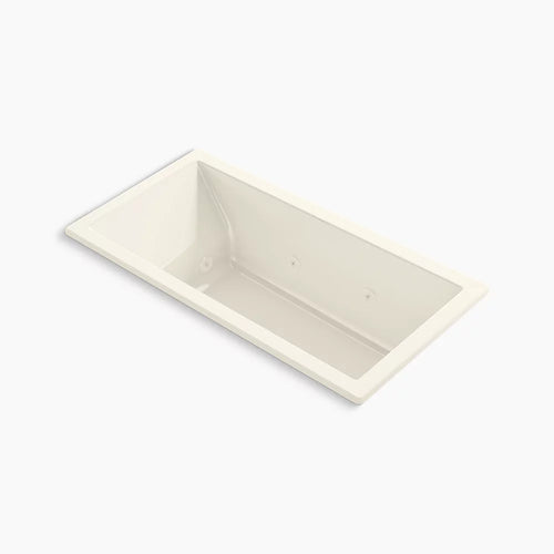 Kohler 60" x 30" drop-in heated whirlpool bath