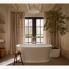 Kohler Floor-mount bath filler trim with handshower