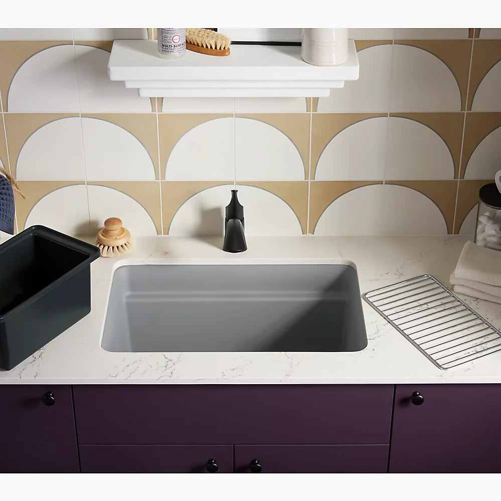 Kohler 27-1/2" undermount single-bowl utility sink