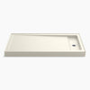 Kohler 60" x 34" alcove shower base, right offset drain