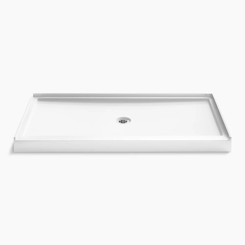 Kohler Stoneridge® 66" x 36" alcove shower base, center drain