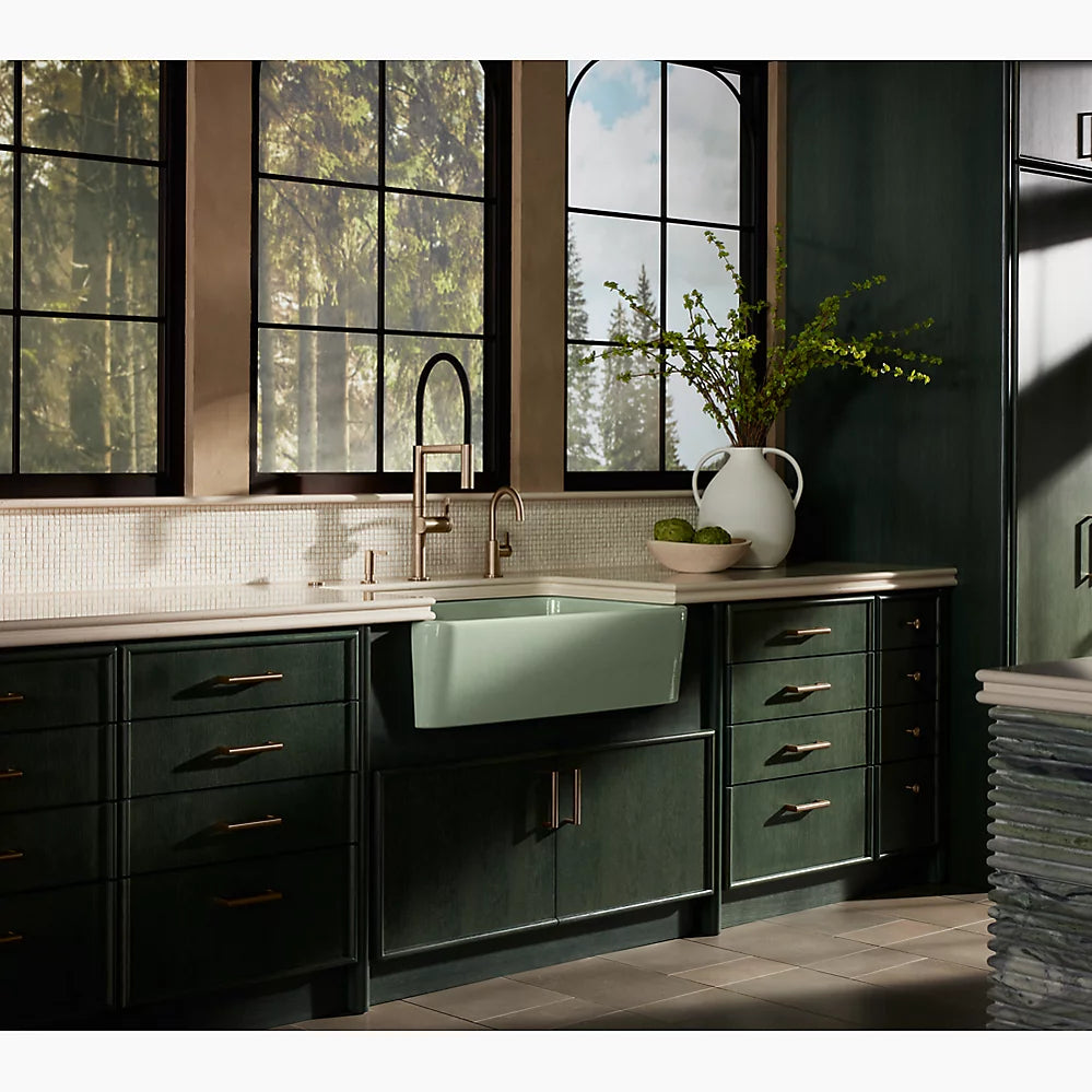 Kohler 34" undermount single-bowl farmhouse kitchen sink