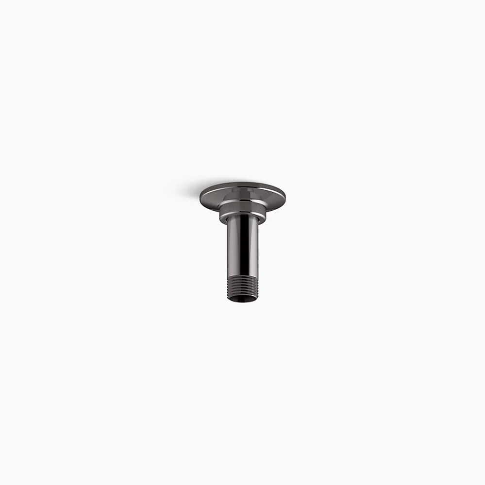 Kohler 3" ceiling-mount single-function rainhead arm and flange