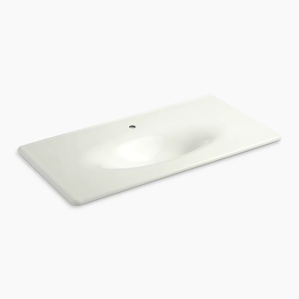 Kohler 43" Enameled cast iron vanity top with integrated oval sink