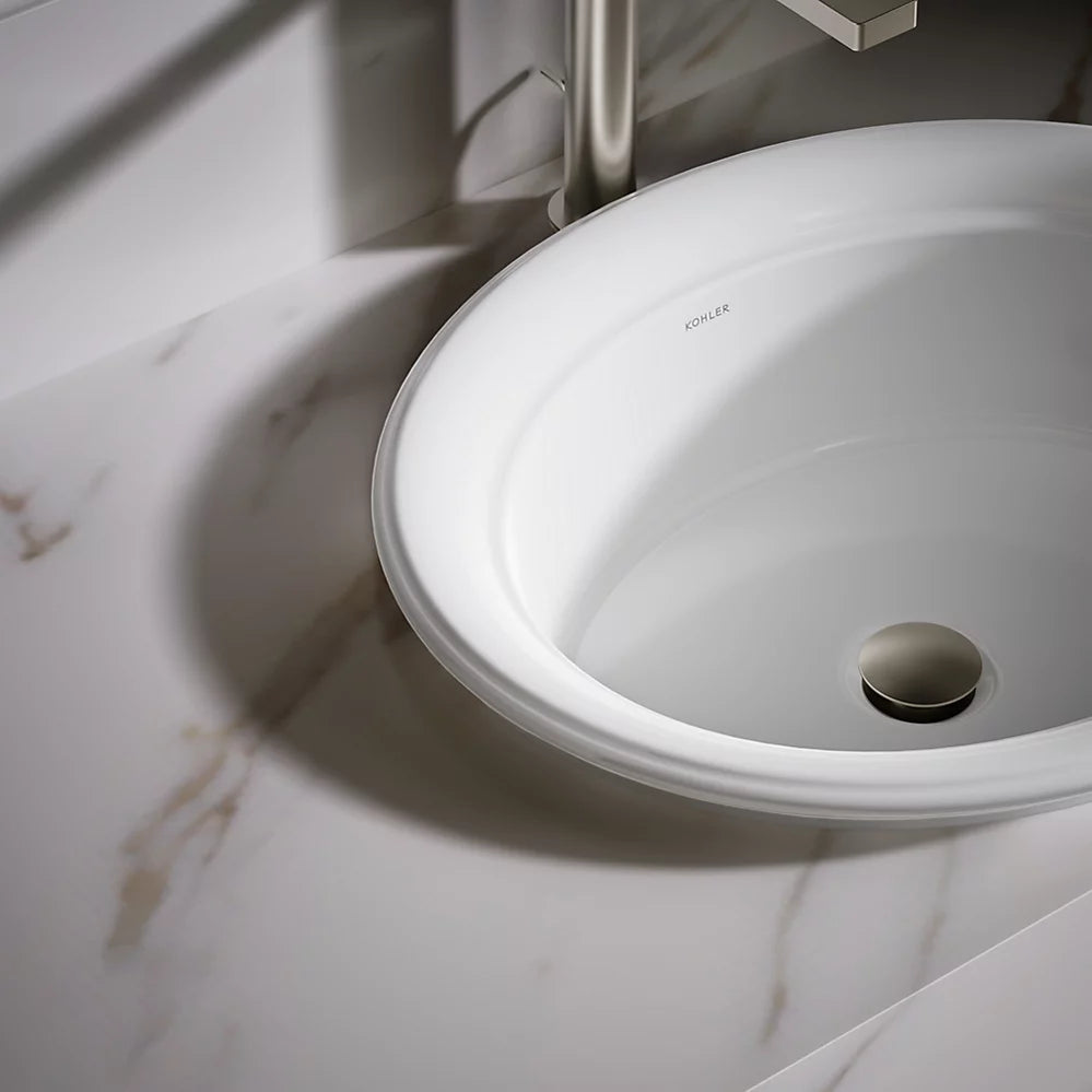 Kohler 21" oval drop-in bathroom sink