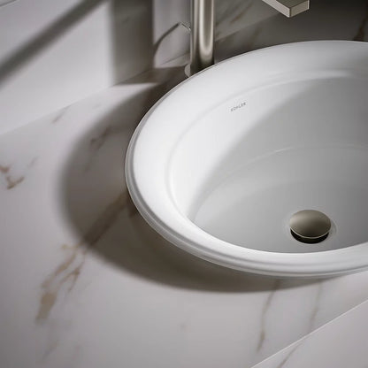 Kohler 21" oval drop-in bathroom sink