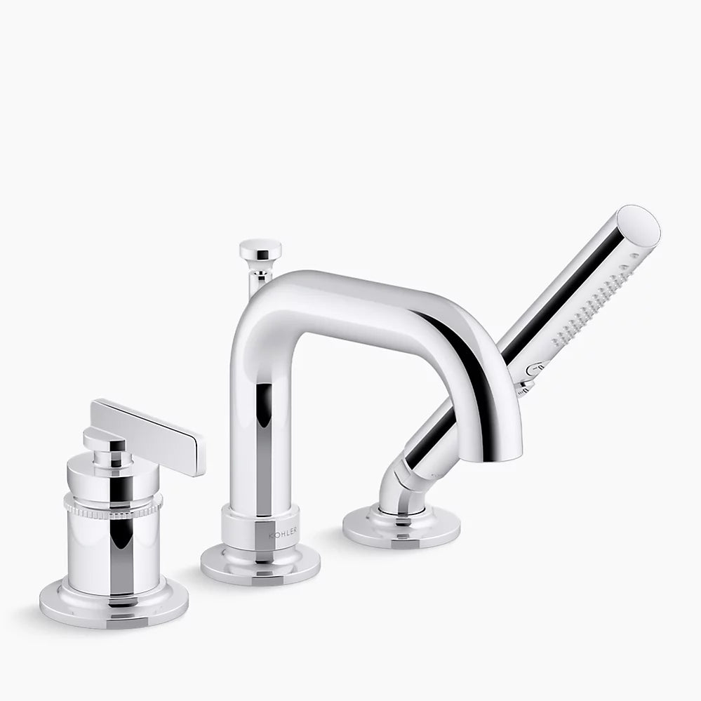 Kohler Deck-mount bath faucet with handshower