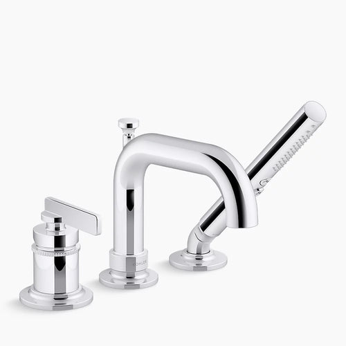 Kohler Deck-mount bath faucet with handshower