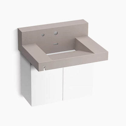 Kohler 30" wall-mount lavatory system with backsplash