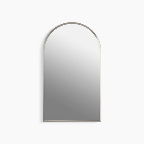 Kohler 20" x 34" arched framed medicine cabinet, left-hinged