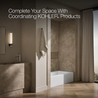 Kohler Bellwether® 60" x 32" alcove bath, left drain