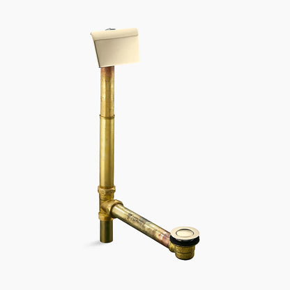 Kohler 1-1/2" contoured pop-up drain and overflow for above- or through-the-floor installation