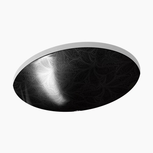 Sartorial™ Paisley Caxton® 19-1/4" oval undermount bathroom sink