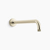 Kohler 15-1/2" wall-mount single-function rainhead arm and flange