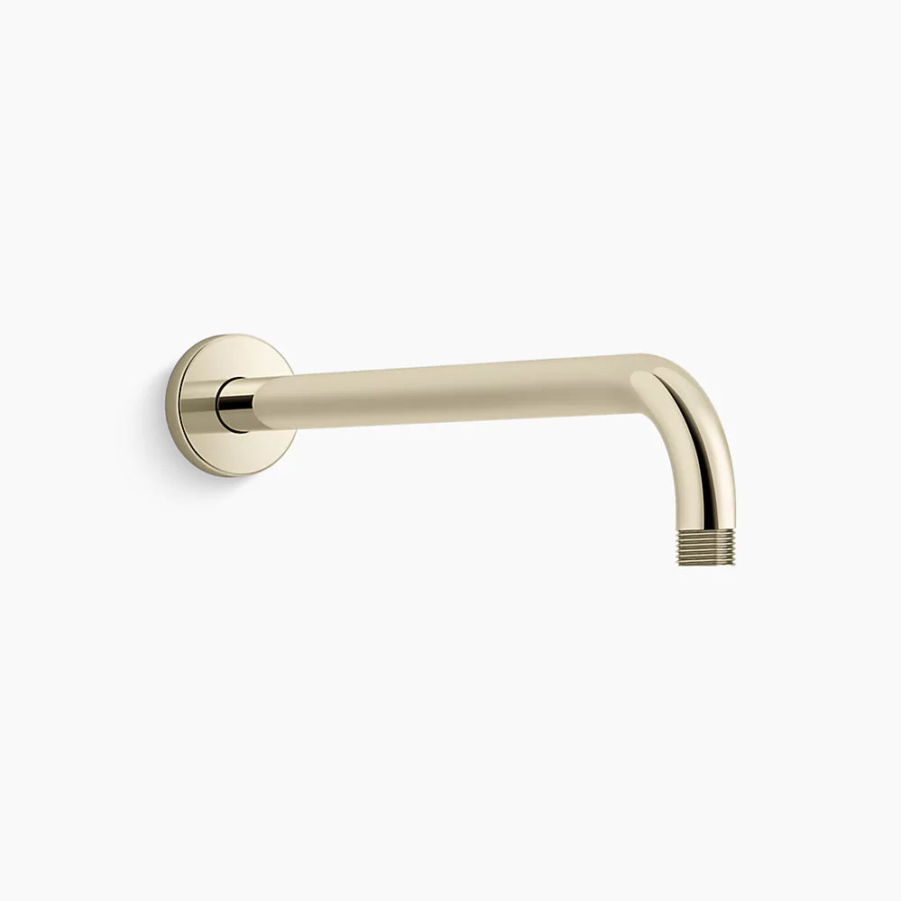 Kohler 15-1/2" wall-mount single-function rainhead arm and flange