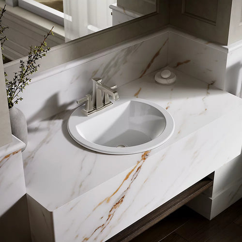Kohler 19" round drop-in bathroom sink