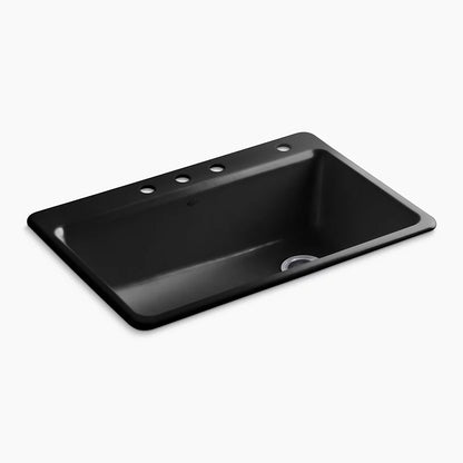 Kohler 33" top-mount single-bowl workstation kitchen sink