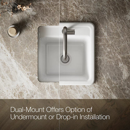 Kohler Park Falls Top- Single-bowl Utility 21-Inch Undermount Kitchen Sink