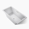 Kohler Underscore Bath With Bask Heated Surface 72 x 36-Inch Drop-In Bathtub