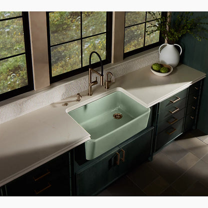 Kohler 34" undermount single-bowl farmhouse kitchen sink