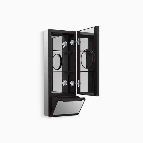 Kohler 12" x 32" framed medicine cabinet, right-hinged