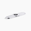 Kohler 3-hole kitchen faucet escutcheon