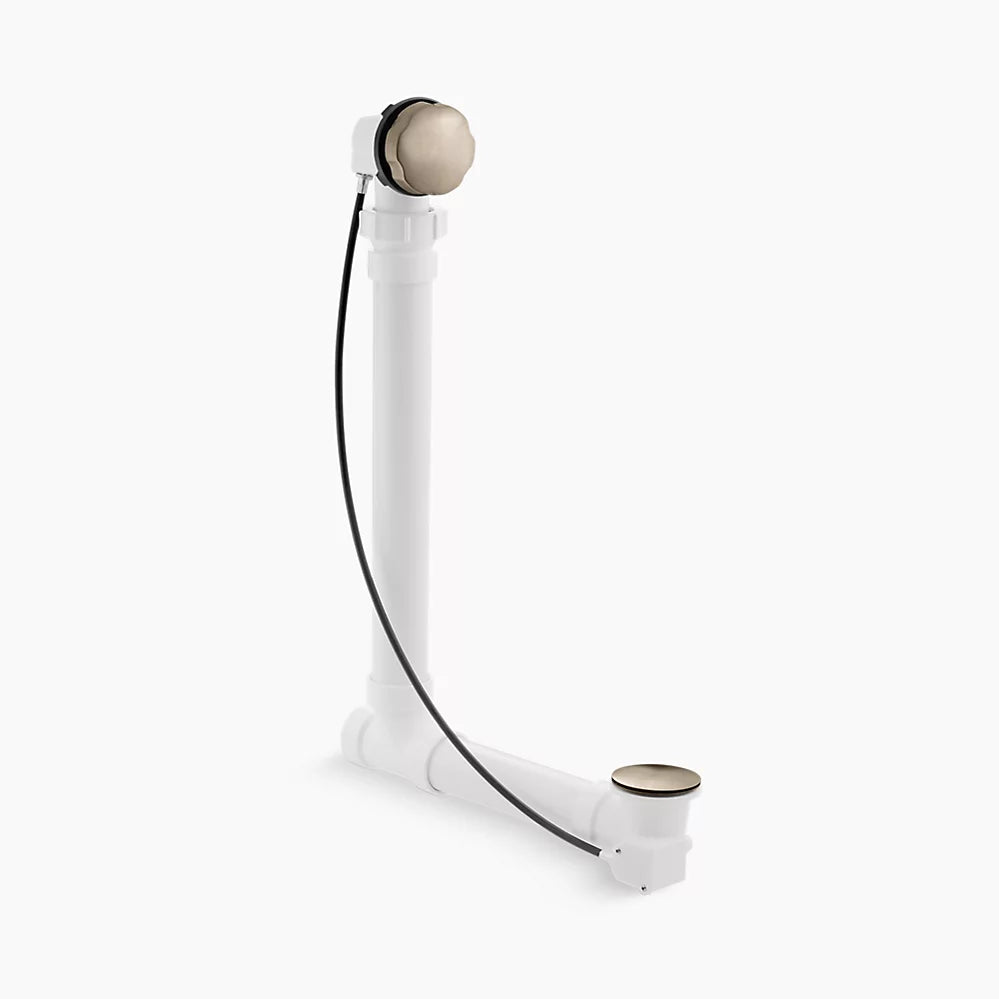 Kohler Cable bath drain with PVC tubing