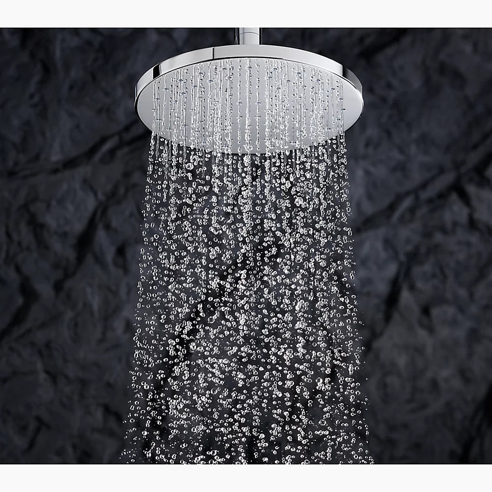 Kohler Contemporary Square 10" single-function rainhead, 2.5 gpm