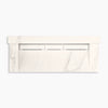 Kohler 60" wall-mount trough lavatory system with backsplash