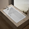 Tea-for-Two® 66" x 36" drop-in Heated BubbleMassage™ air bath